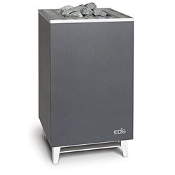 Eos CUBO - Poêle pour sauna finlandais - 10,5 kW - Sur pied - Anthracite - Effet perle