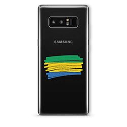 Zokko Beschermhoes voor Samsung Note 8, motief vlag Gabon