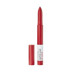 Maybelline New York Rossetto Matita SuperStay Ink Crayon, Colore Matte a Lunga Tenuta, Hustle in Heels (45),