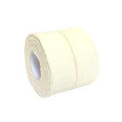 1 ROLLS OF 5CM x 4.5M QUALICARE PRO EAB ELASTIC ADHESIVE BANDAGE ATHLETIC SPORTS RUGBY LIFTING FOOTBALL KNEE ANKLE ELBOW WRIST JOINT SUPPORT TAPE STRAPING WHITE