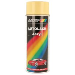MoTip Car Paint 400ml Aerosol - Kompakt Yellow Metallic