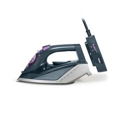 Livoo - Draadloos strijkijzer DOM483 – met of draadloos, keramische zool, 2200 W, capaciteit 350 ml, regelbare thermostaat, stoomstroom 0 tot 30 g/min