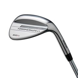 Wilson Harmonized 60 RH Wedge Steel Adulte Unisexe, Argent/Noir, Pas de Taille
