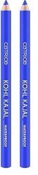 Catrice Kohl Kajal Waterproof Eye Pencil No. 150, Blue, Defining, Shiny, Shimmering, Vegan, Waterproof, No Microplastic Particles, Nanoparticles Free, Pack of 1 (0.78 g) (Paquete de 2)