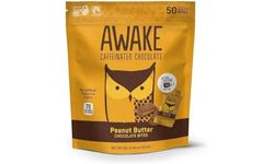 Awake Caffeinated Chocolate Chocolate Peanut Butter Singles 50 x 13.5g