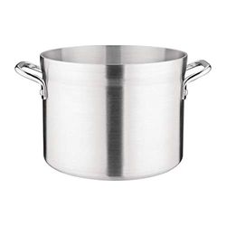 Vogue Deep Boiling Pot 7.6 Litre/235(Dia)mm, Aluminium, Stock Pot, Stew Pot, Lid Sold Separately (S356), S348