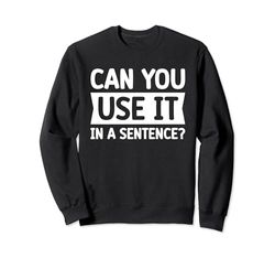 Can You Use It In A Sentence? Sudadera