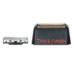 Kiepe Replacement Head for Twice Finish Electric Shaver - Black