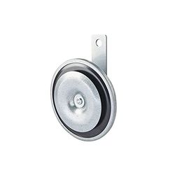 HELLA 3AL 002 952-871 Buzina - M26 - 24V - 115dB (A) - Faixa de frequência: 335Hz - som grave - Cor da carcaça: cinza - conexão de tomada plana