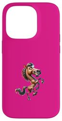 Funny Horse Dancing Funny Fun Animals Humour Case for iPhone 14 Pro