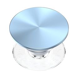 PopSockets: PopGrip - Soporte y Agarre para Teléfonos Móviles y Tablets con un PopTop Intercambiable - Aluminum Blue Sigh