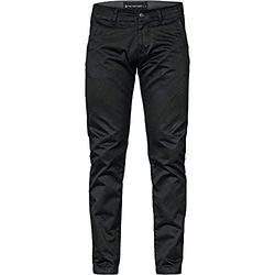Texstar FP36 - Pantaloni chino da uomo, taglia W40/L30, colore: Nero