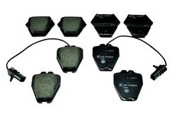 HELLA 8DB 355 009-031 Conjunto de pastilhas de freio - T1205