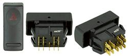 TarosTrade 12-0750-N-94627 botão de emergência com conector de 9 pinos