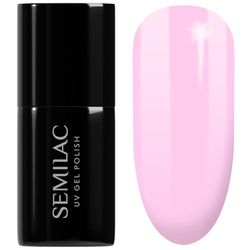 SEMILAC Gel Nail Polish 056 Pink Smile - Full Coverage Gel Polish - Soak Off Easy To Use LED/UV Nail Lamp - Long Lasting Manicure and Pedicure up to 3 weeks