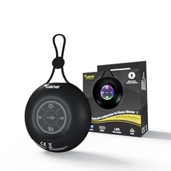 LEICKE Altavoz Bluetooth Ultra Portátil, Sonido Potente de 5W, Altavoz Bluetooth 5.3 Inalámbrico con Luz LED Multicolor, Sonido Estéreo con Micrófono Incorporado, Ideal para Viajes 2025