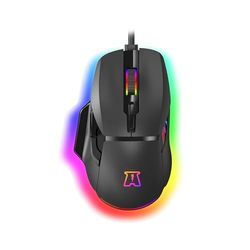 AKUMA OTAKU M05 12800 DPI RGB Programmable Gaming Mouse - Black