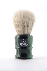 Epsilon Pennello da Barba con Cavallo Bianco Verde 26 mm, Standard, Unico