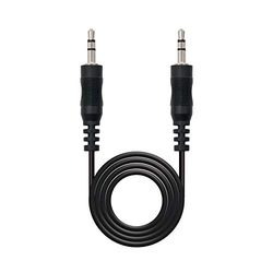 Monkey Ladder Audiokabel (jack plug 3,5 / M-Jack 3,5 / M, zwart, 15 m, 3,5 mm, mannelijk, 0,15 m, zwart)