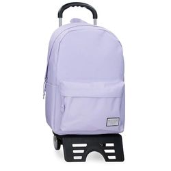 Movom Always on The Move Mochila para portátil 15,6" con Carro Rosa 31,5x45x15 cms Poliéster