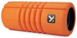 Rodillo de espuma TriggerPoint GRID Travel 1.0, 25 cm – EVA compacto, diseño portátil con núcleo hueco y zonas Distrodensity®, recuperación y movilidad en movimiento, naranja/negro