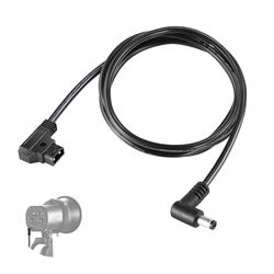 Neewer Cavo di alimentazione D-Tap maschio a DC femmina, 1,8 m, MS60B, MC60C, MS150B, luce video continua a LED, NC010