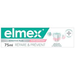 elmex® Tubo per dentifricio sensitivo, ripara e previene - protegge i denti sensibili - 75 ml