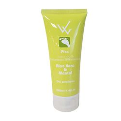 Exfoliante para Pies Walkiria Aloe Vera Mentol (220 ml)