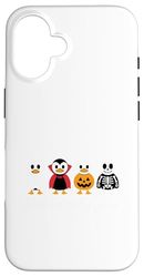 Just a Spooky Goose Creeping Through the Shadows Halloween Case for iPhone 16