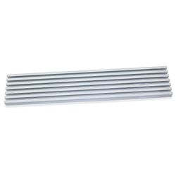 EMUCA 8934862 Ventilatierooster voor koelkast/oven, aluminium, geanodiseerd, mat