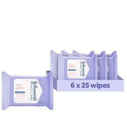 Johnson's Make Up Be Gone Pampering Wipes (Pack of 6)