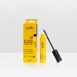 Got2b Gel fixateur à sourcils et poils de bébé - Brosse en fibre - 16 ml