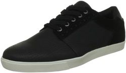 JACK & JONES PREMIUM JJ Palermo PRM 12064730 - Zapatillas de Deporte de Cuero para Hombre, Color Negro, Talla 46