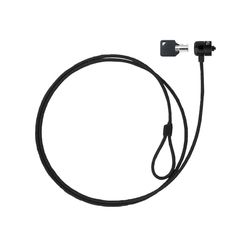 VoltShine Câble de sécurité avec clé pour Ordinateur Portable, 1,5 m, Protection antivol, idéal pour sécuriser Les appareils dans Les espaces publics.
