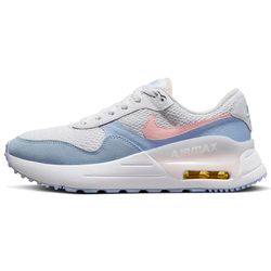 Nike Air Max Systm Damesschoenen, White Pink Bloom Cobalt Bl, 36.5 EU