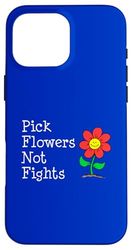 Scegli fiori non combatte contro il bullismo Custodia per iPhone 16 Pro Max