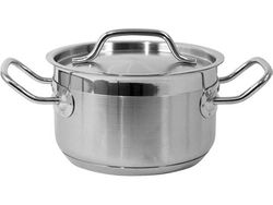 Yato YG-00021 - midium stockpot w/lid ss 16x9,5cm 1,9l