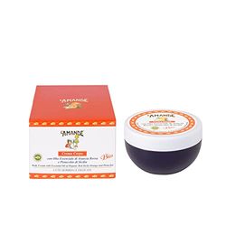 L'AMANDE - Crema Corpo Idratante Pelle Secca con Acido Ialuronico, Vitamina E e Burro di Karitè Antiossidante, Crema Corpo Profumata Nutriente all'Olio Essenziale di Arancia Rossa e Pistacchio, 200 ml