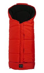 Kaiser Iglu - Saco de cobertura de pernas de forro polar para carrinho de passeio, cor vermelha