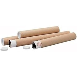 LSM 220371 450 x 75 mm poströr – brun (förpackning med 20)