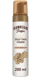 HAWAIIAN Tropic självtanande skum ljus/medium, 200 ml