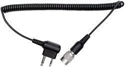 Sena Cabo rádio de 2 vias para conector Midland Twin-Pin