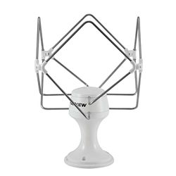 Maxview B2345 Omnimax UHF TV / FM Aerial - 230VAC - White/Silver