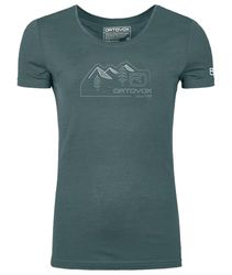 ORTOVOX 150 Cool Vintage Badge TS W Dark Arctic Grey 40 Femme