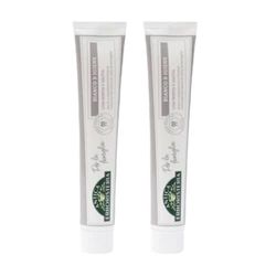 Antica Erboristeria – tandkräm familj vit och hygien, håller tändernas naturliga vita – 75 ml x 2