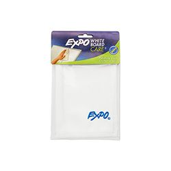 Expo Microfiber Cleaning Cloth, Washable/Reusable, 14"x14", We, Sold as 1 Package