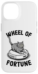 Wheel Of Fortune Cat Joke Robot Vacuum Cleaner Cat Case for iPhone 14