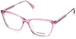 ZADIG&VOLTAIRE VZV342 bril, Pink Fantasy, 55 voor dames, Roze Fantasy, 55