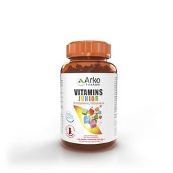 Arkofarm Vitamins Junior 60 Gummies Senza Zuccheri Gusto Frutti Rossi
