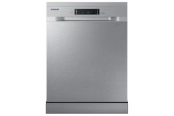 Samsung Dishwasher, Freestanding, With Auto Door, 14 Place Setting, Series 7, Silver, DW60CG550FSREU